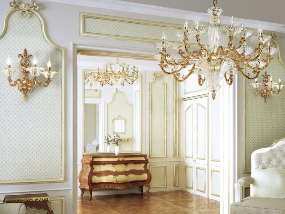 Charlotte 4795/10+5 подвесной светильник Possoni Illuminazione