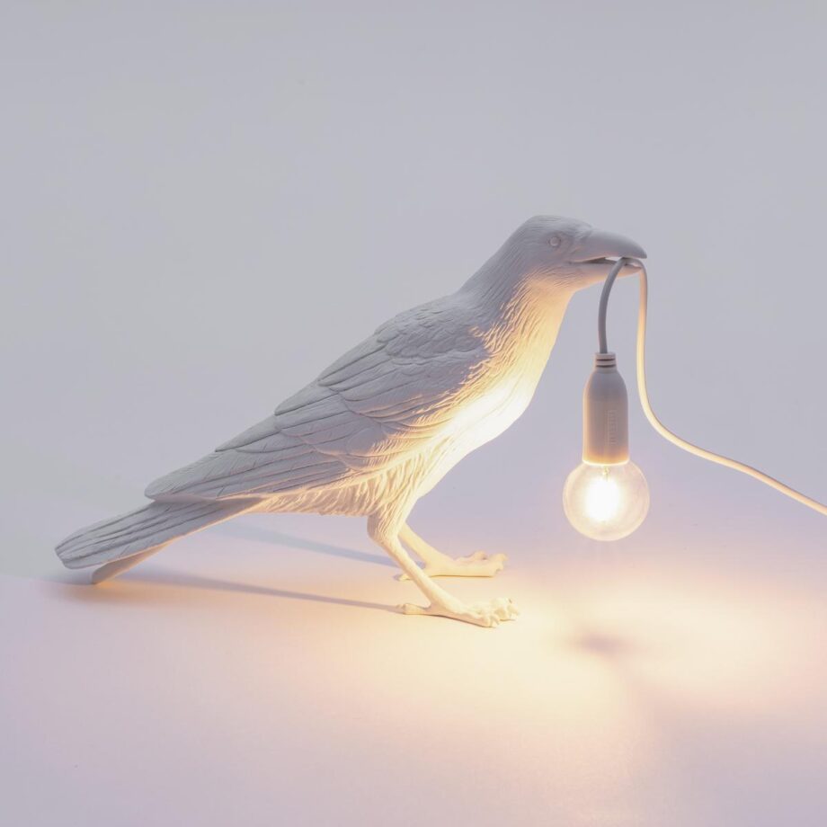 Bird Lamp Waiting настольная лампа Seletti