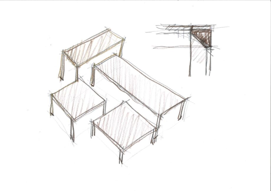 Frame уличный столик Vondom
