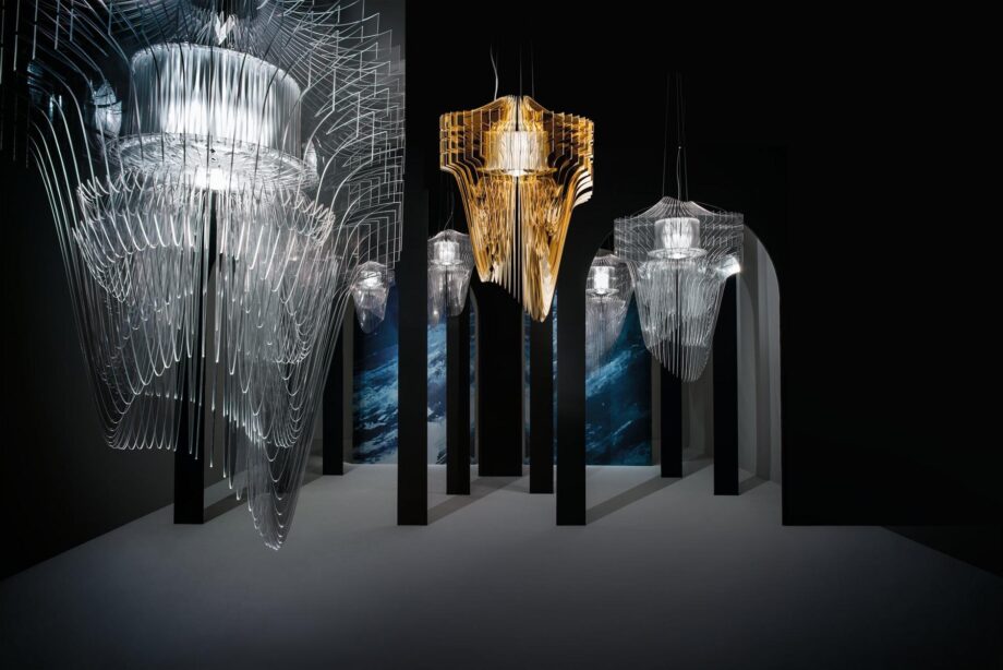 Aria Transparent подвесной светильник Slamp