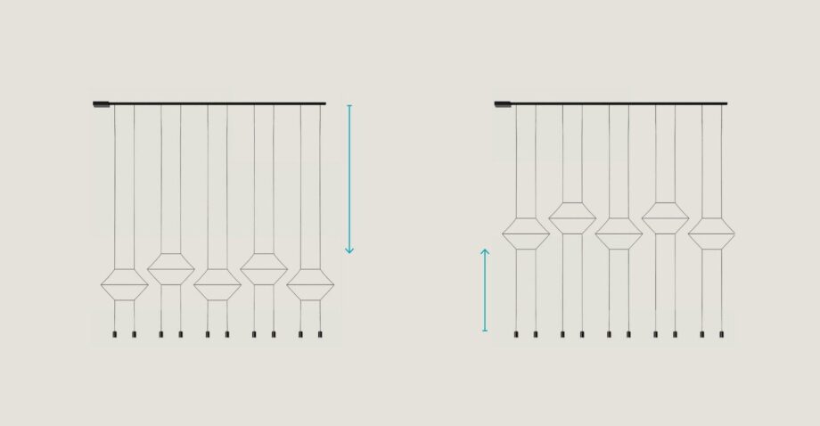 Wireflow Lineal подвесной светильник Vibia
