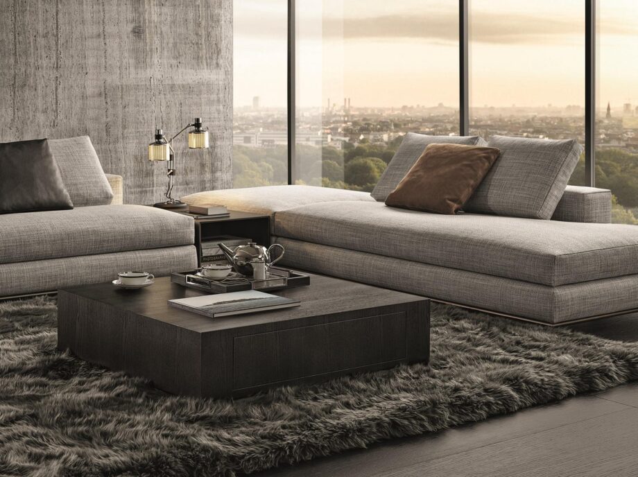 Solid журнальный стол Minotti