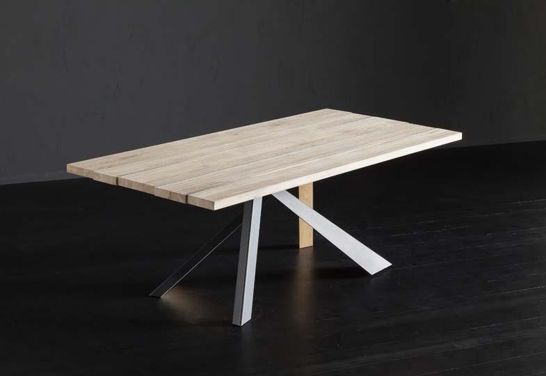 Kenzo + Metal/legno стол Altacorte