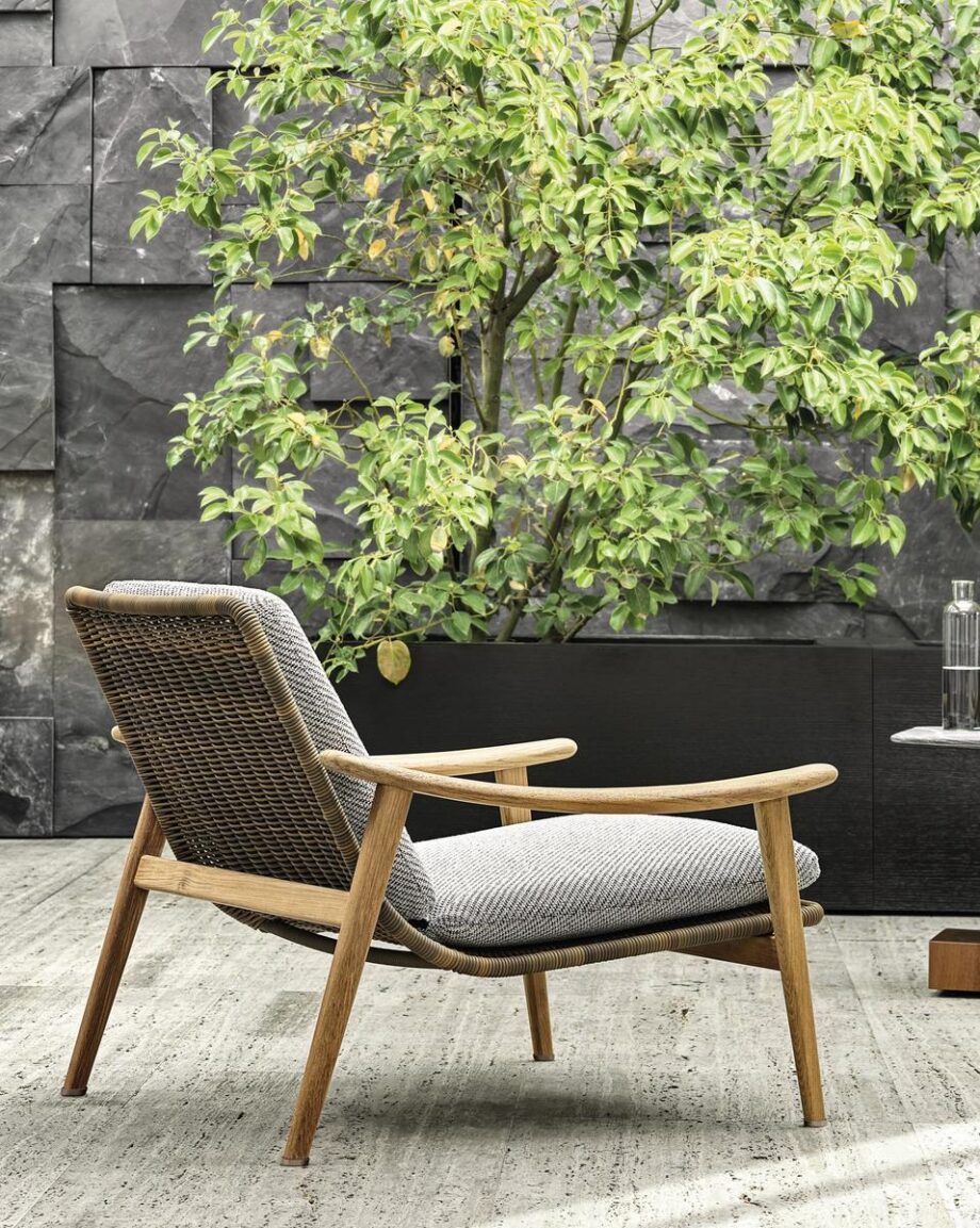 Fynn Outdoor уличное кресло Minotti