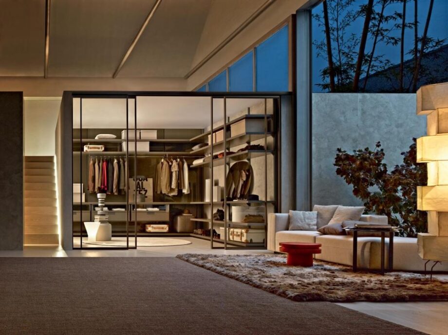 Gliss Walk In гардеробная Molteni