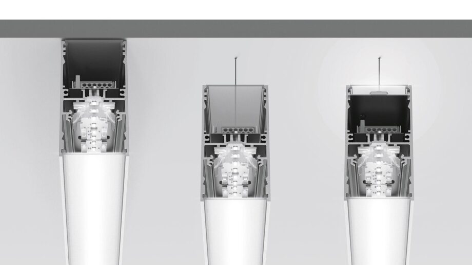 A.39 Suspension/ceiling Sharping световой профиль Artemide