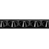 Black Foster Asymmetric Recessed 5