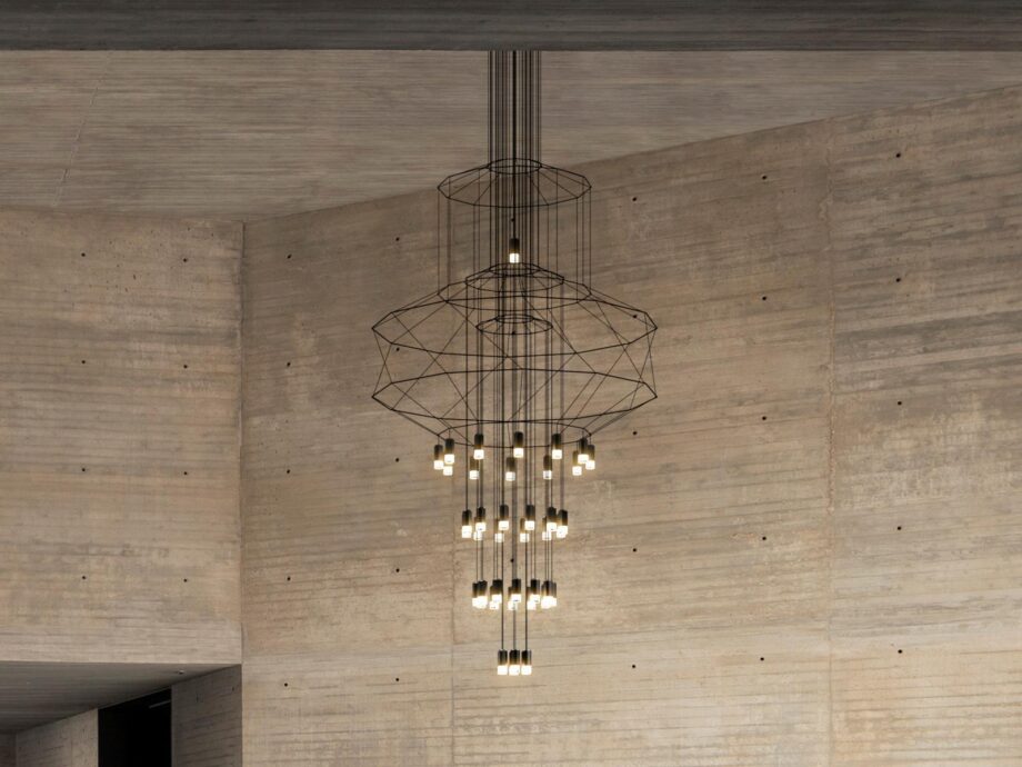 Wireflow Chandelier 0374 подвесной светильник Vibia