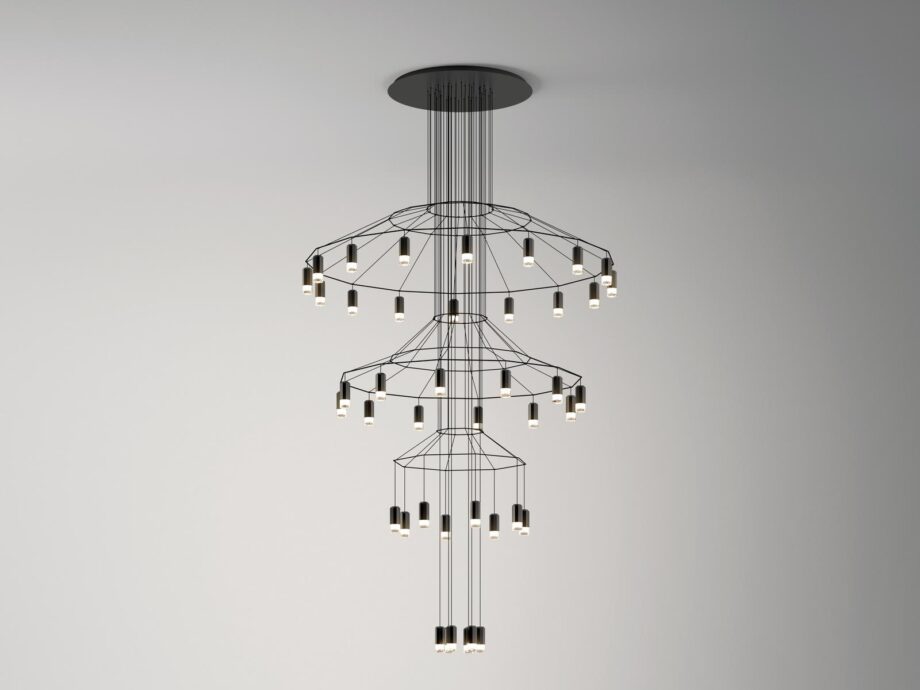 Wireflow Chandelier подвесной светильник Vibia