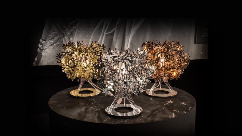 Fiorellina Copper настольная лампа Slamp