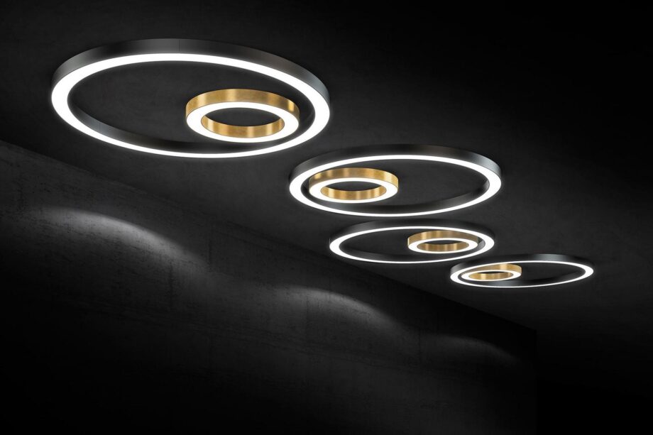 Silver Ring подвесной светильник Panzeri