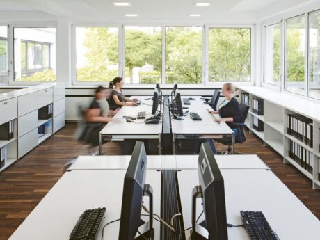 Haller Table For Shared Workstations