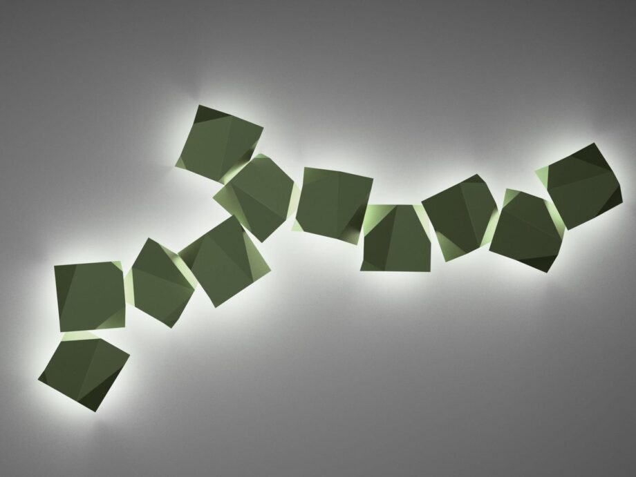 Origami уличный настенный светильник Vibia