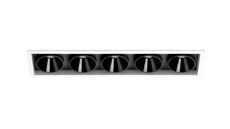Black Foster Asymmetric Recessed 5 спот Arkoslight