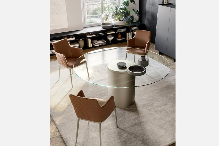 Cilindro Glass стол Eforma