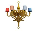 Paper Chandelier L Patchwork