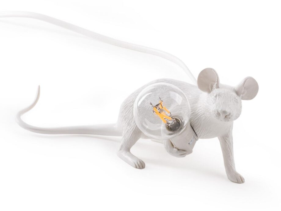 Mouse Lamp Lie Down Lop настольная лампа Seletti