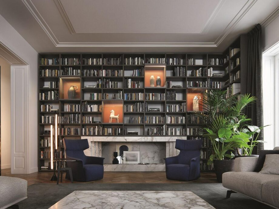 Wall System книжный шкаф Poliform
