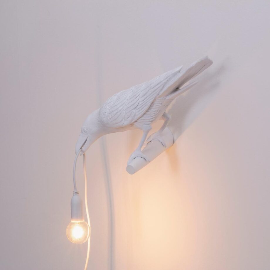 Bird Lamp Looking Left/right настенный светильник Seletti