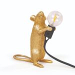 Mouse Lamp Gold — Step