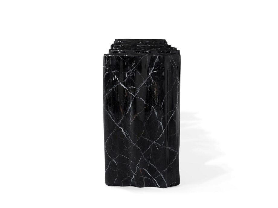 Monochrome Faux Marble консоль Boca Do Lobo