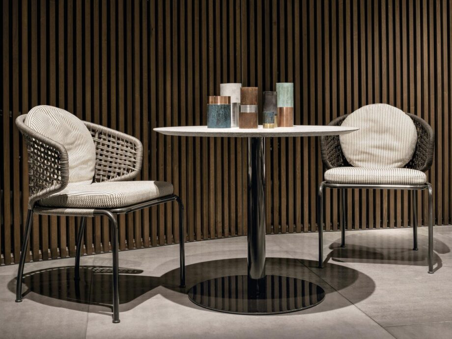 Aston Cord Outdoor Chair уличный стул Minotti