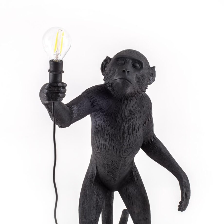 The Monkey Lamp Black Standing уличный торшер Seletti