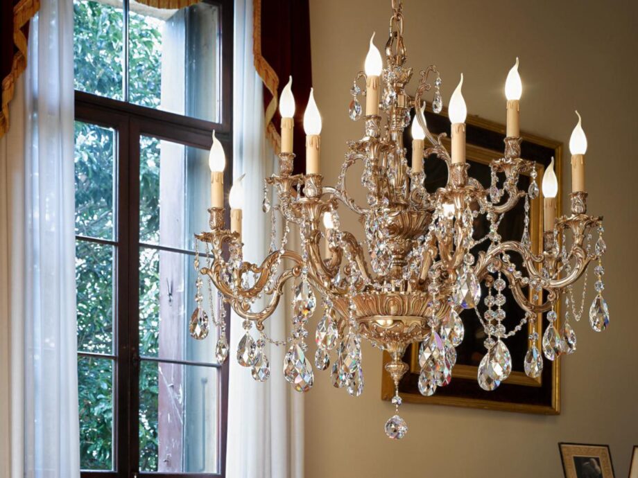 Versailles 093/8+4 Sh/g подвесной светильник Possoni Illuminazione