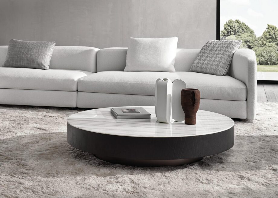 Milton журнальный стол Minotti