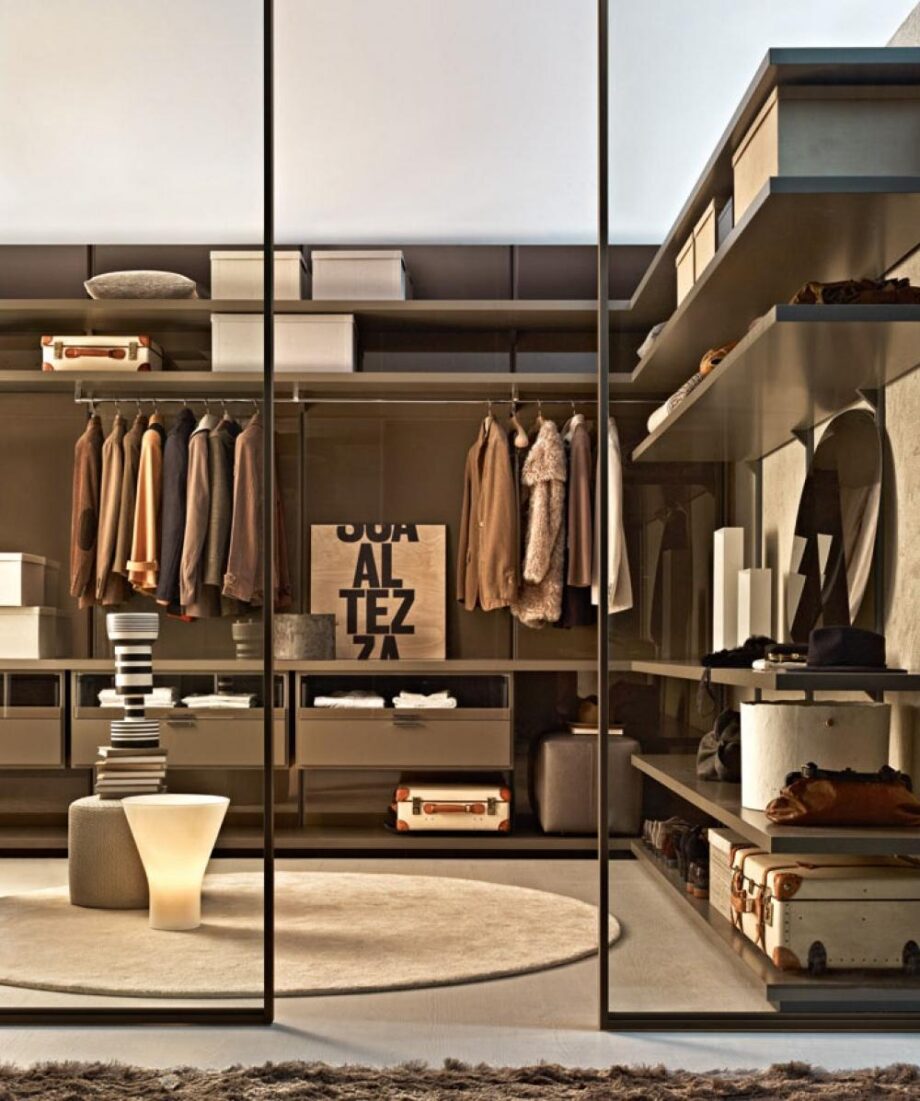 Dwell гардеробная Molteni
