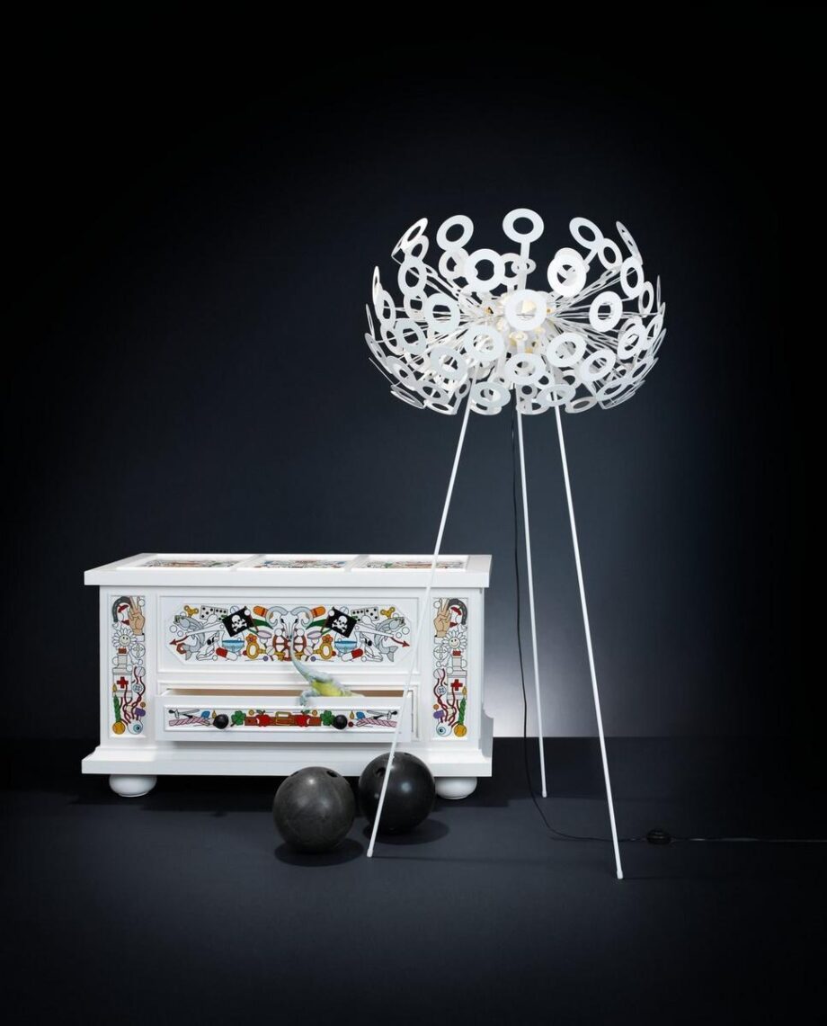 Dandelion Floor Lamp торшер Moooi