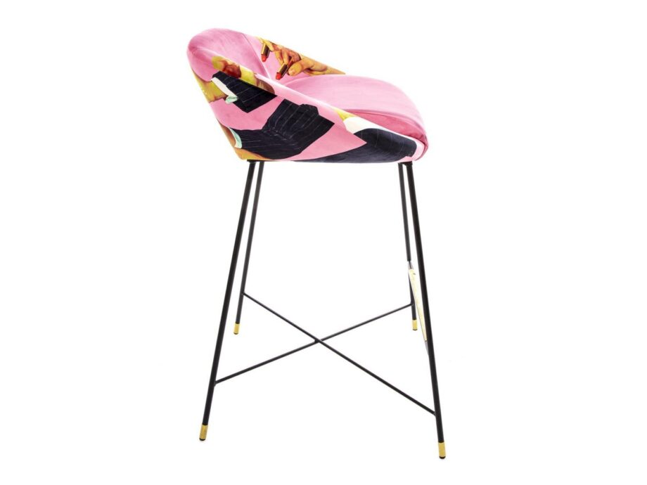Pink Lipsticks барный стул Seletti