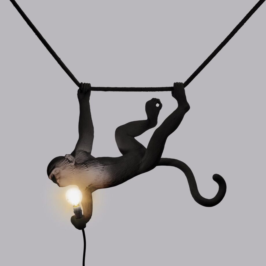 The Monkey Lamp Swing уличный подвесной светильник Seletti