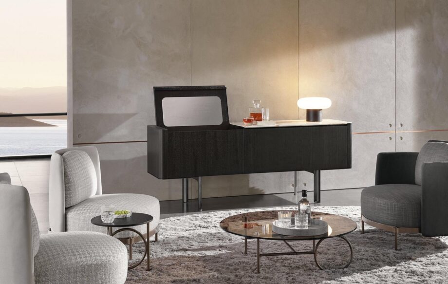 Lou барный шкаф Minotti
