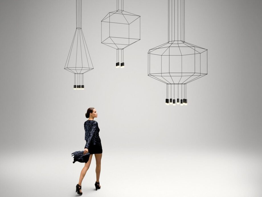 Wireflow 8 подвесной светильник Vibia