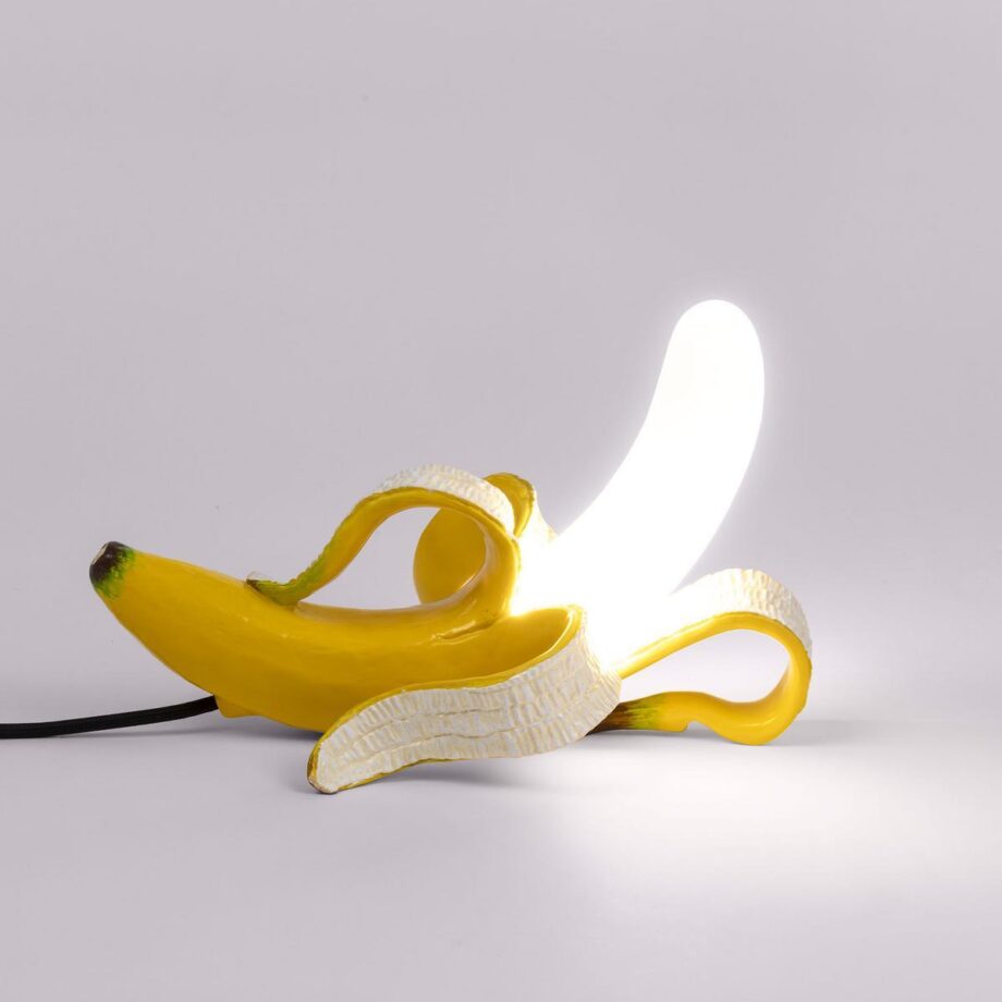 Banana Lamp Yellow Huey настольная лампа Seletti