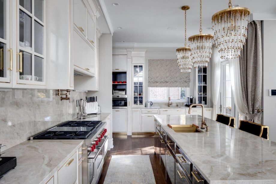 Chicago North Shore кухня Martini Interiors