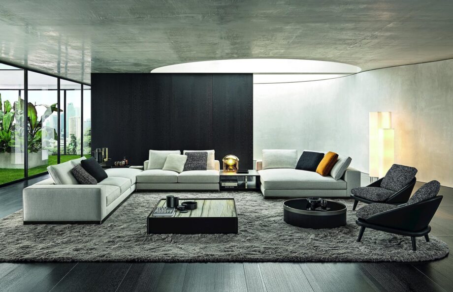 West Saddle Hide диван Minotti