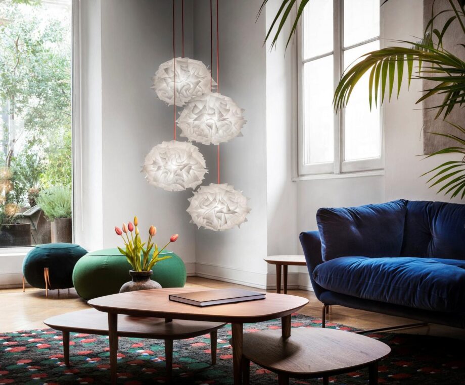 Veli Mini Quartet Couture подвесной светильник Slamp