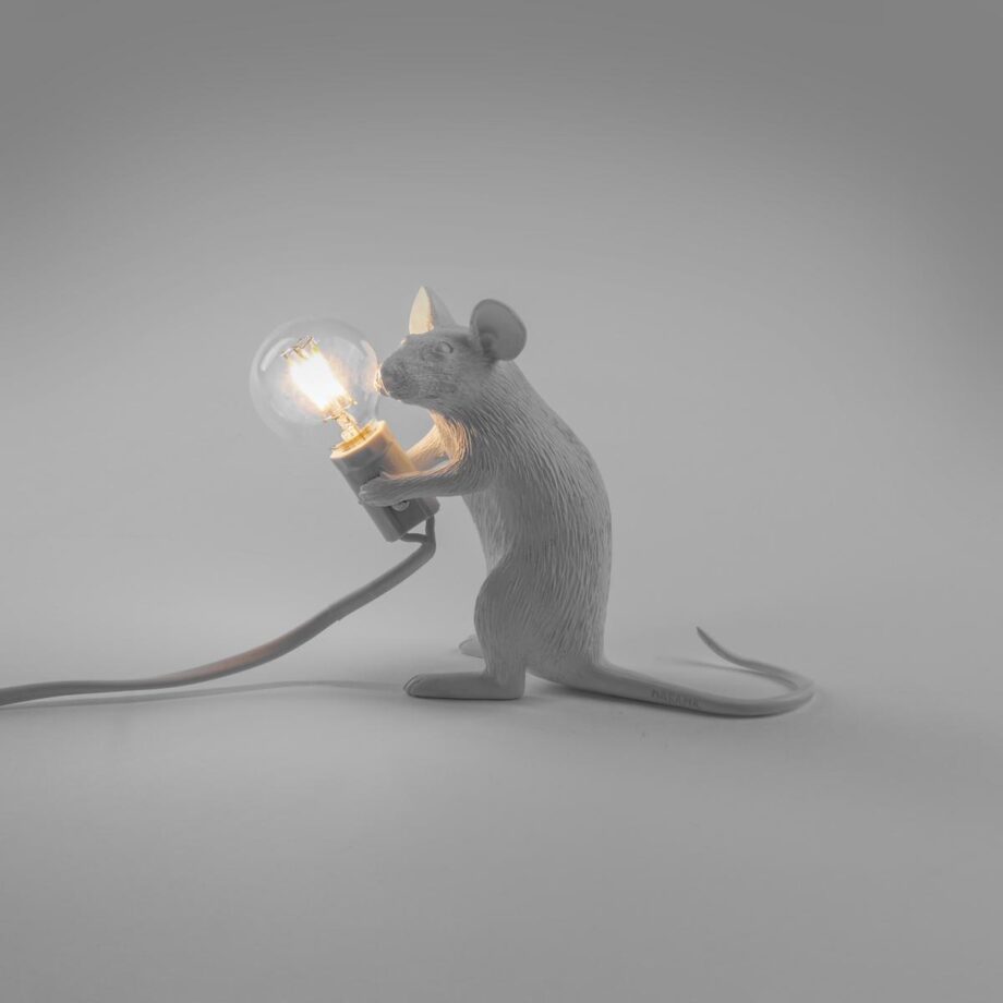 Mouse Lamp Sitting Mac настольная лампа Seletti