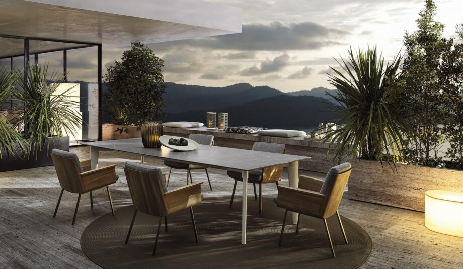 Terrace уличный стол Minotti