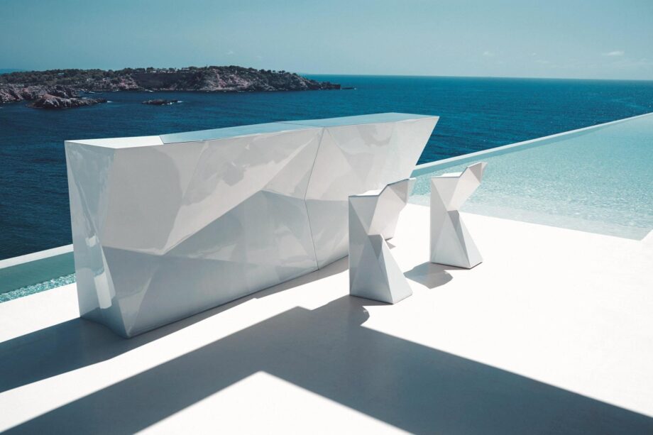 Vertex уличный барный стул Vondom