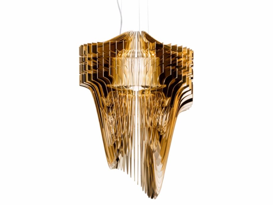 Aria Gold подвесной светильник Slamp