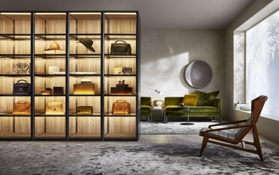 Gliss Master Glass шкаф Molteni