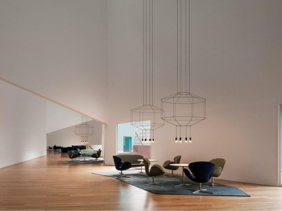 Wireflow 8 подвесной светильник Vibia