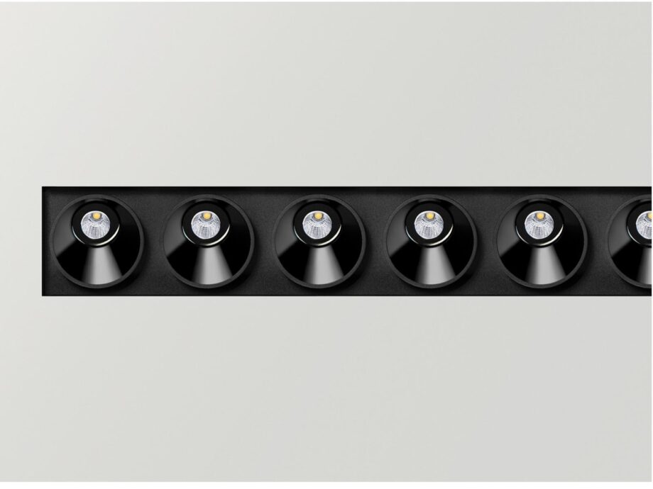 Black Foster Asymmetric Trimless 10 спот Arkoslight