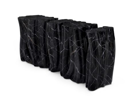 Monochrome Faux-marble