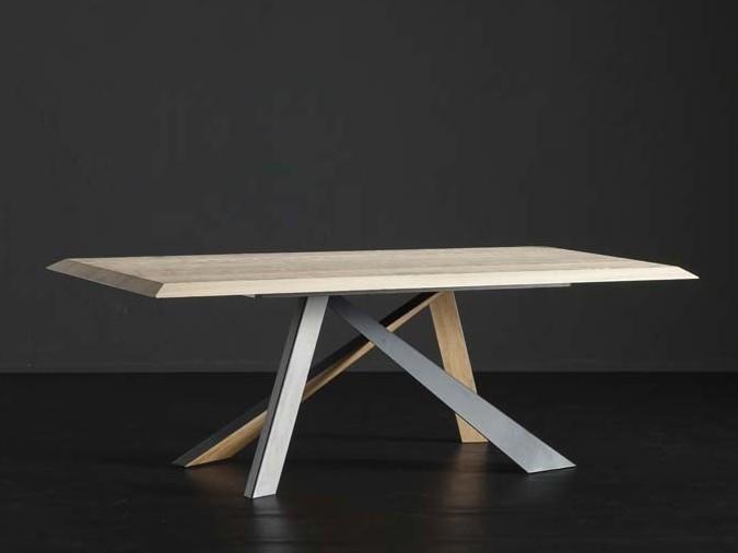 Rio + Metal/legno стол Altacorte
