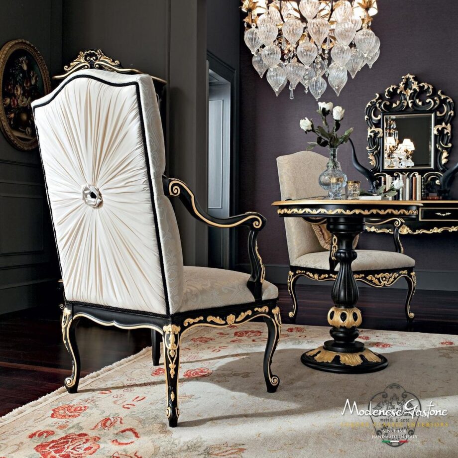 12434 небольшое кресло Modenese Gastone