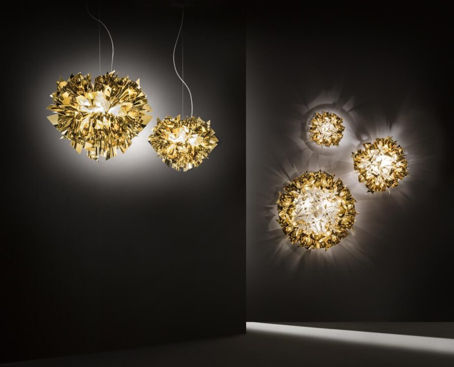 Veli Gold настенный светильник Slamp